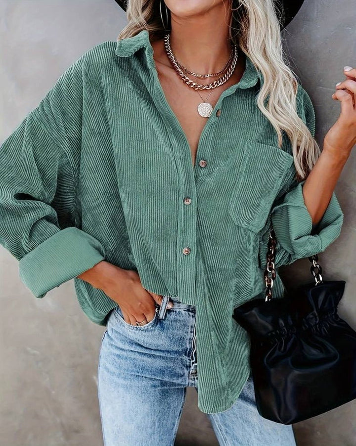 Kyra | Vintage Corduroy Shirt