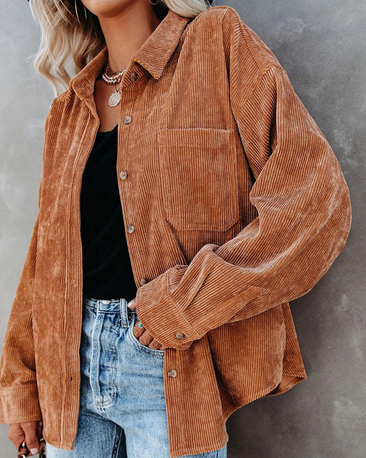 Kyra | Vintage Corduroy Shirt