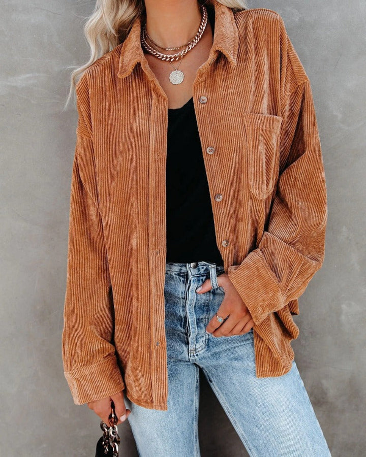 Kyra | Vintage Corduroy Shirt