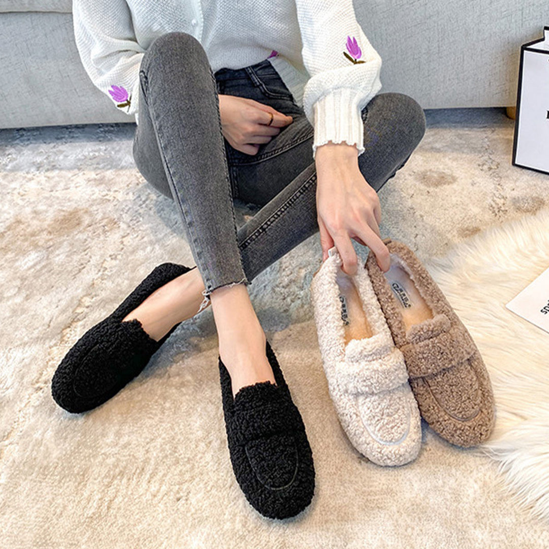 Evie | Plush Loafers