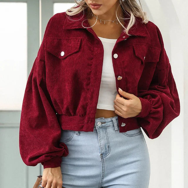 Phoebe | Corduroy Bomber