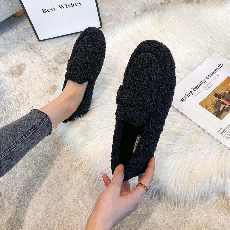 Evie | Plush Loafers