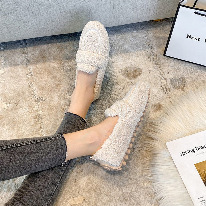 Evie | Plush Loafers