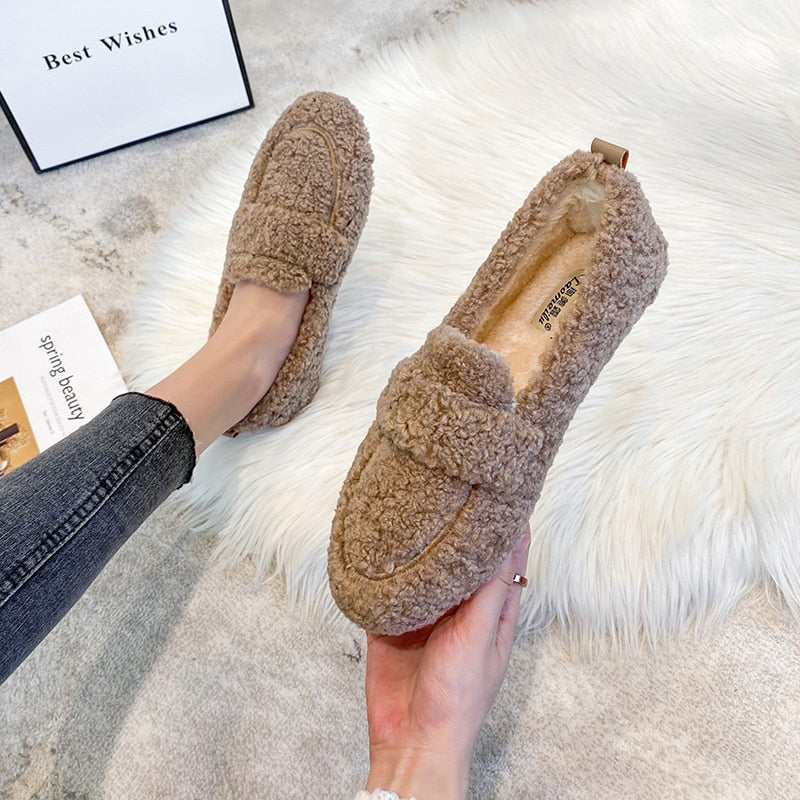 Evie | Plush Loafers