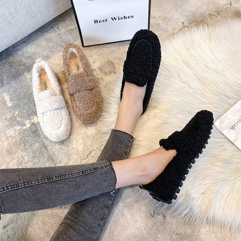 Evie | Plush Loafers