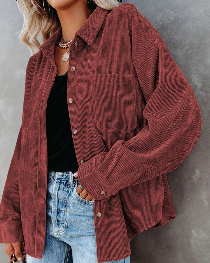 Kyra | Vintage Corduroy Shirt