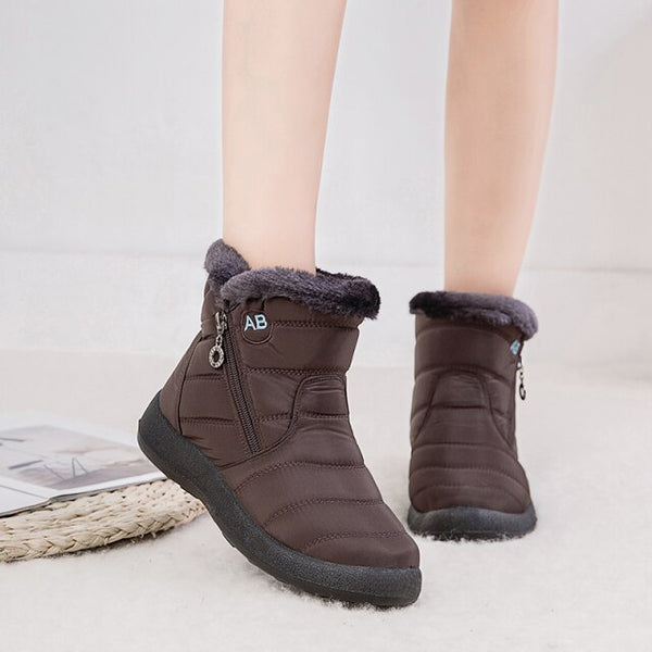 Lana | Waterproof Anti-Slip Fur-Lined Winter Boots