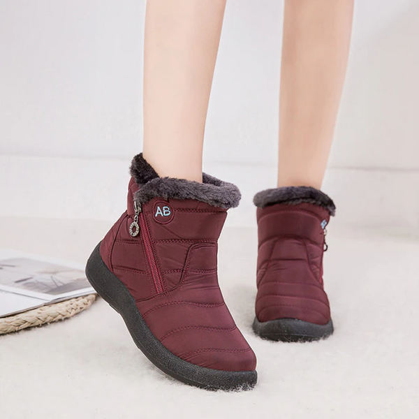 Lana | Waterproof Anti-Slip Fur-Lined Winter Boots