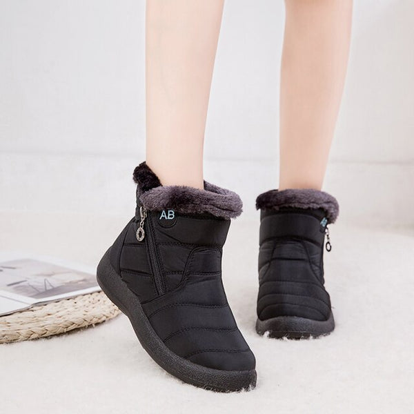 Lana | Waterproof Anti-Slip Fur-Lined Winter Boots